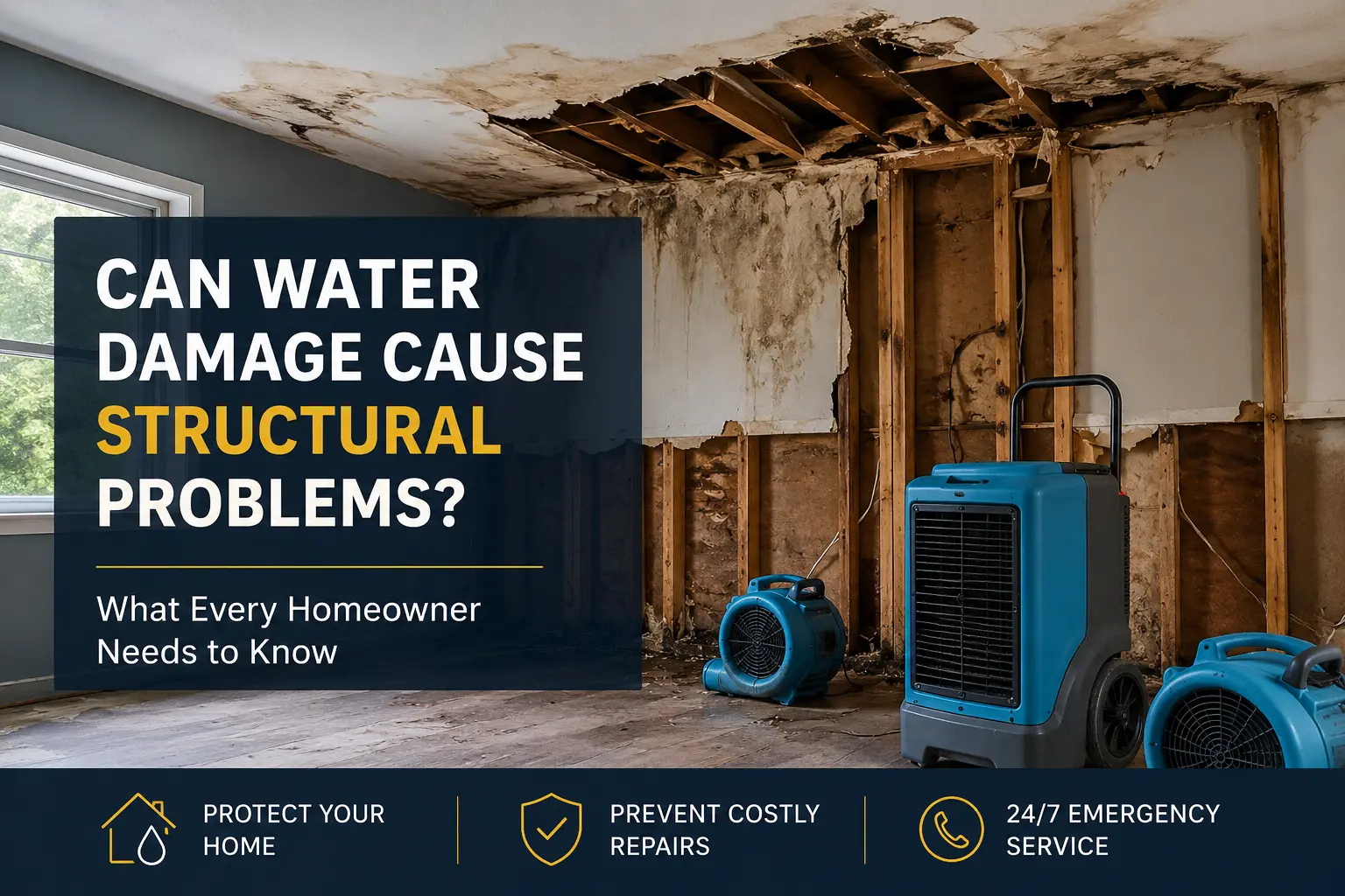 Can Water Damage Cause Structural Problems?