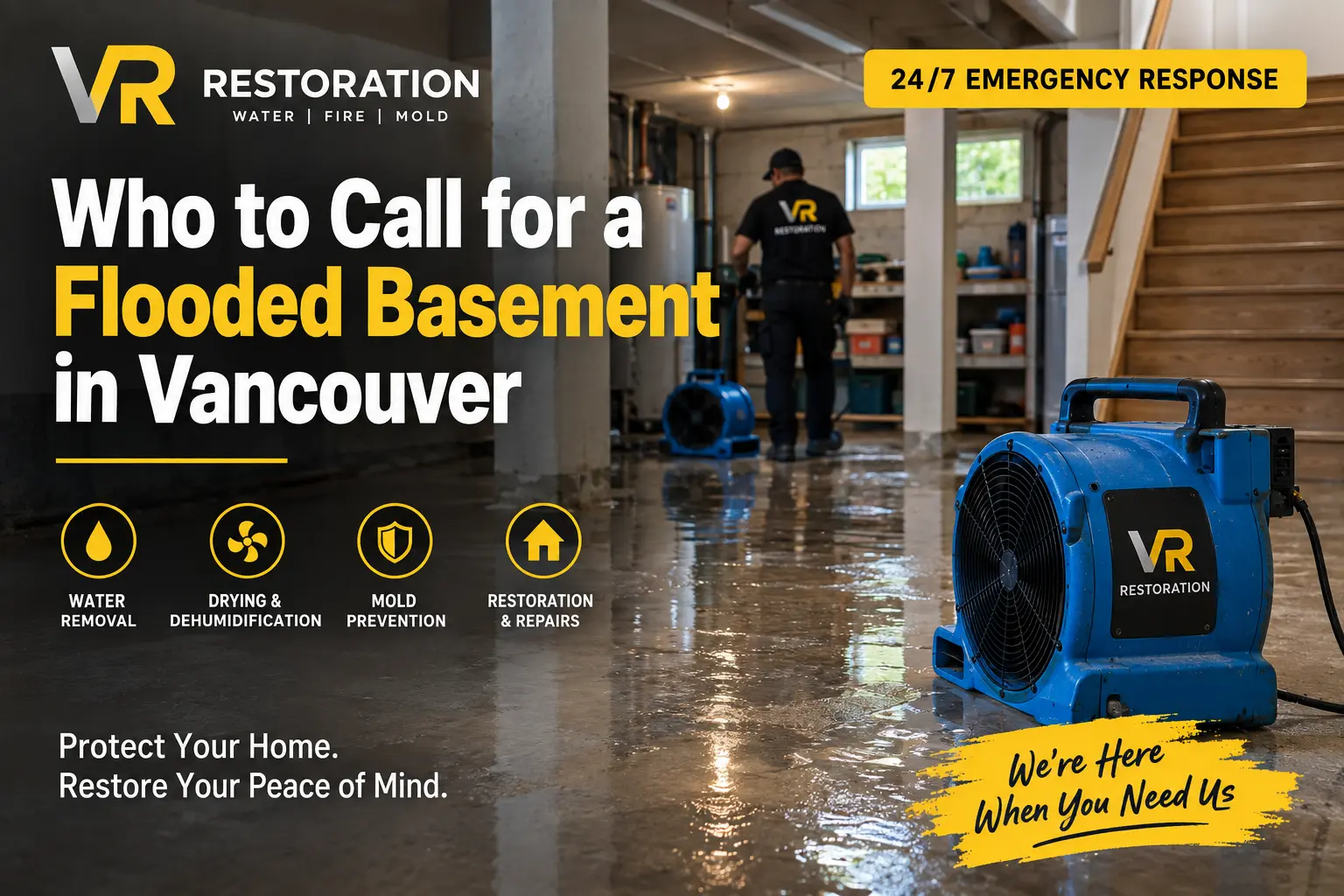 Who to Call for a Flooded Basement in Vancouver