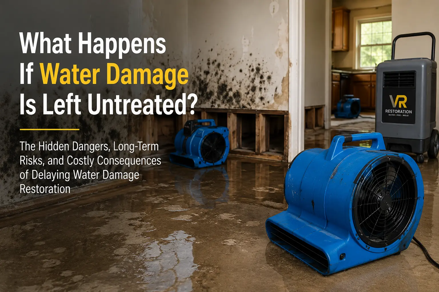 What Happens If Water Damage Is Left Untreated?
